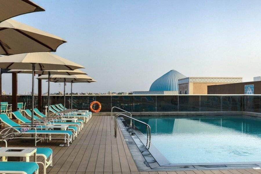 Premier Inn Ibn Battuta Mall rooftop pool,outdoor pool,pool