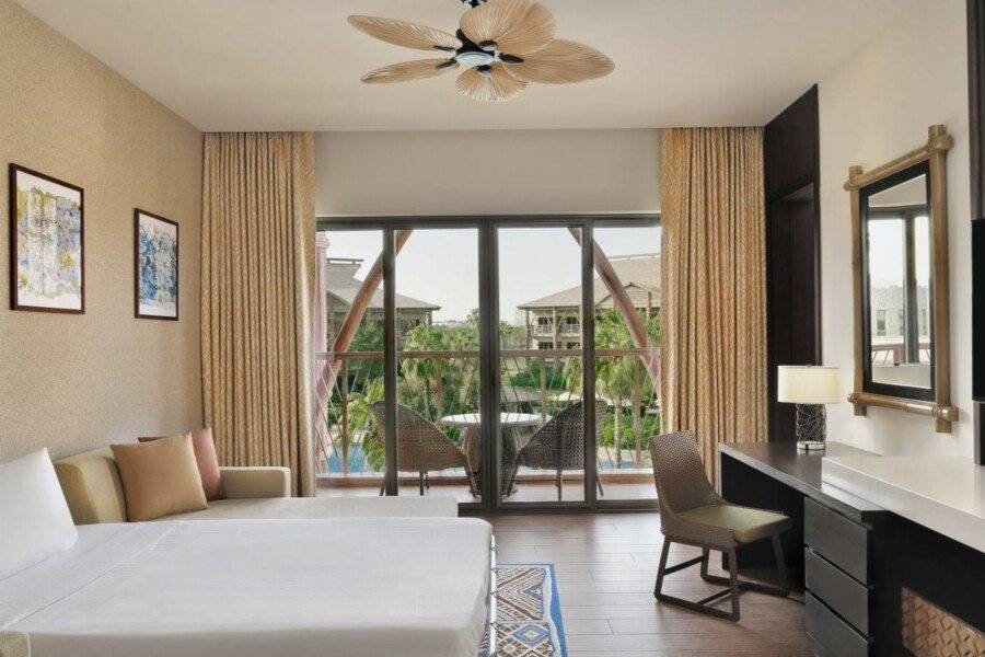 Lapita, Parks and Resorts, Autograph Collection hotel bedroom,balcony