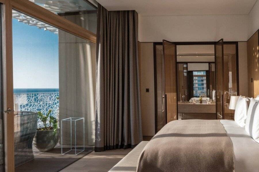 Bulgari Resort hotel bedroom,ocean view,balcony