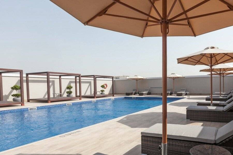 Flora Inn Hotel Dubai Airport rooftop pool,outdoor pool,spa