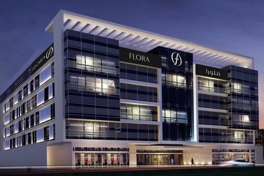 Flora Inn Hotel Dubai Airport facade