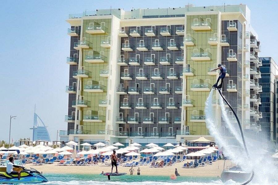 Royal Central Hotel and Resort The Palm facade, beach