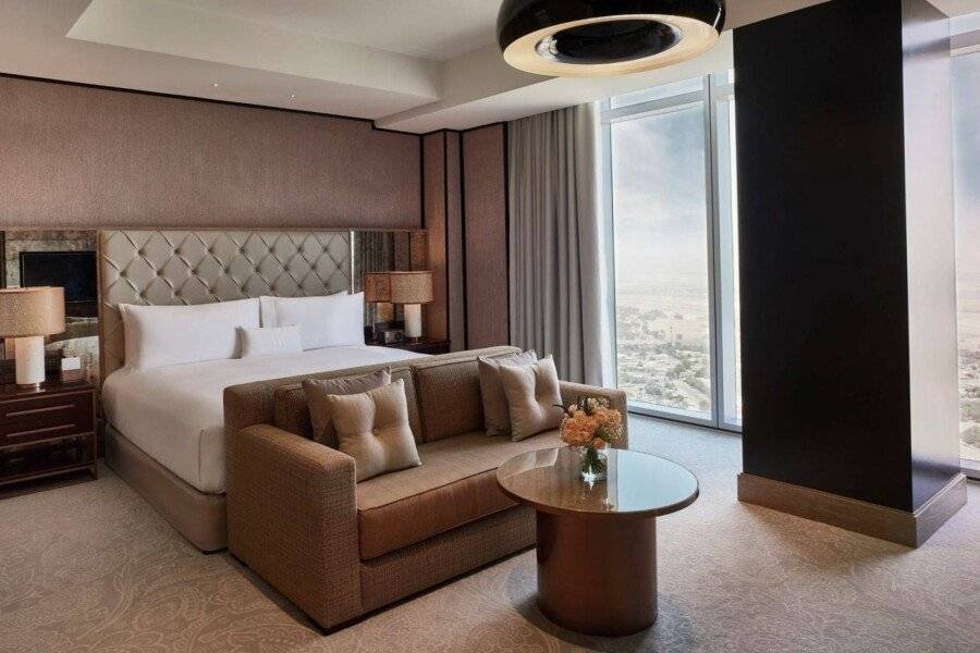 Waldorf Astoria International Financial Centre hotel bedroom