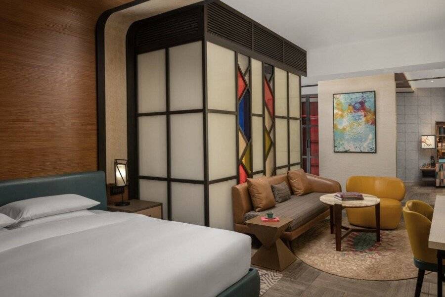 Andaz The Palm, By Hyatt hotel bedroom