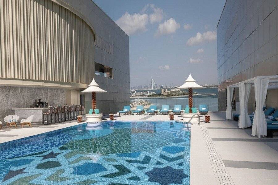 Andaz Residence by Hyatt - Palm Jumeirah rooftop pool,outdoor pool,spa,hotel facade