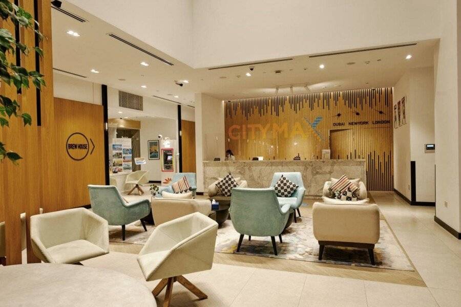 Citymax Hotel Business Bay lobby