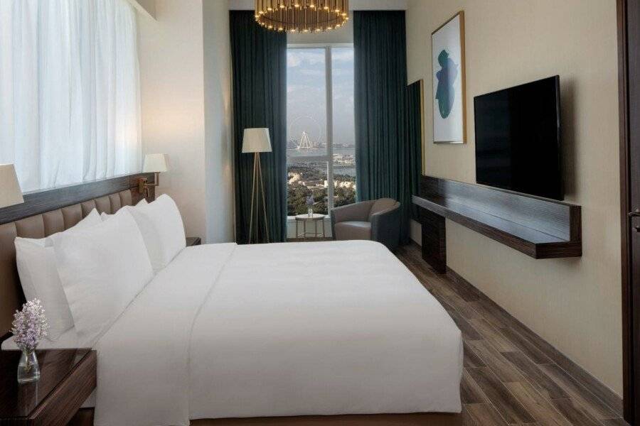 Avani Plus Palm View Dubai Hotel & Suites hotel bedroom