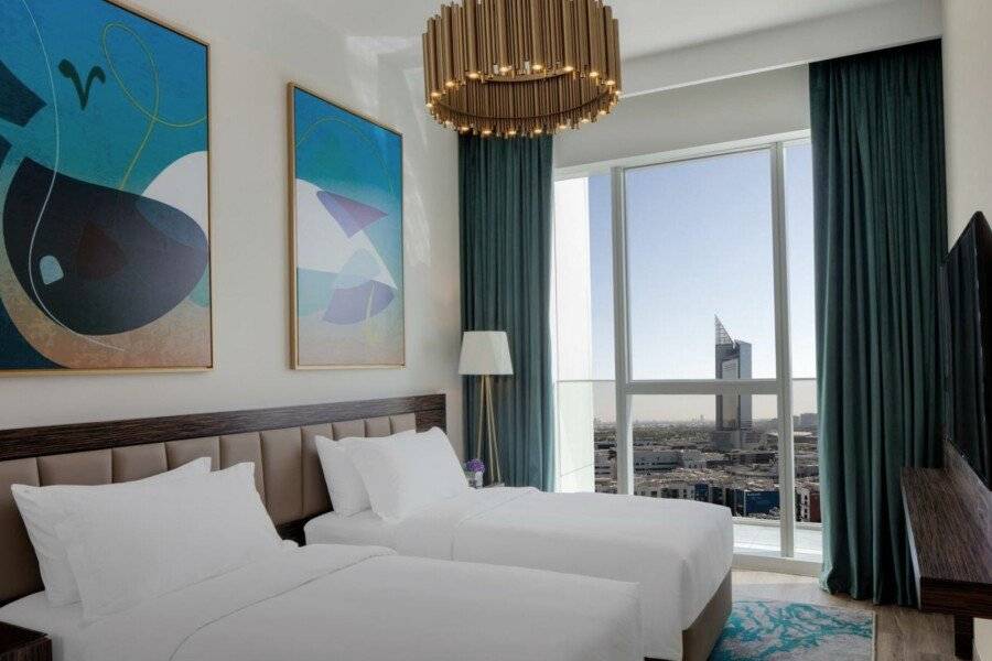 Avani Plus Palm View Dubai Hotel & Suites hotel bedroom