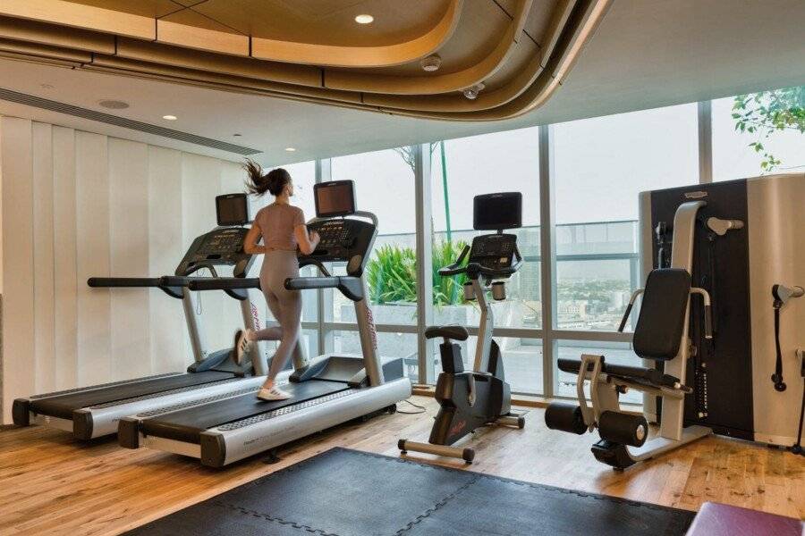 The First Collection at Jumeirah Village Circle fitness centre