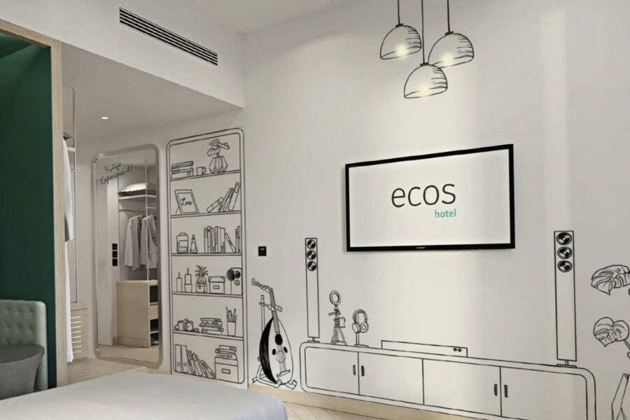 Ecos Hotel at Al Furjan hotel bedroom