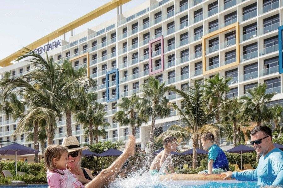 Centara Mirage Beach Resort facade,outdoor pool