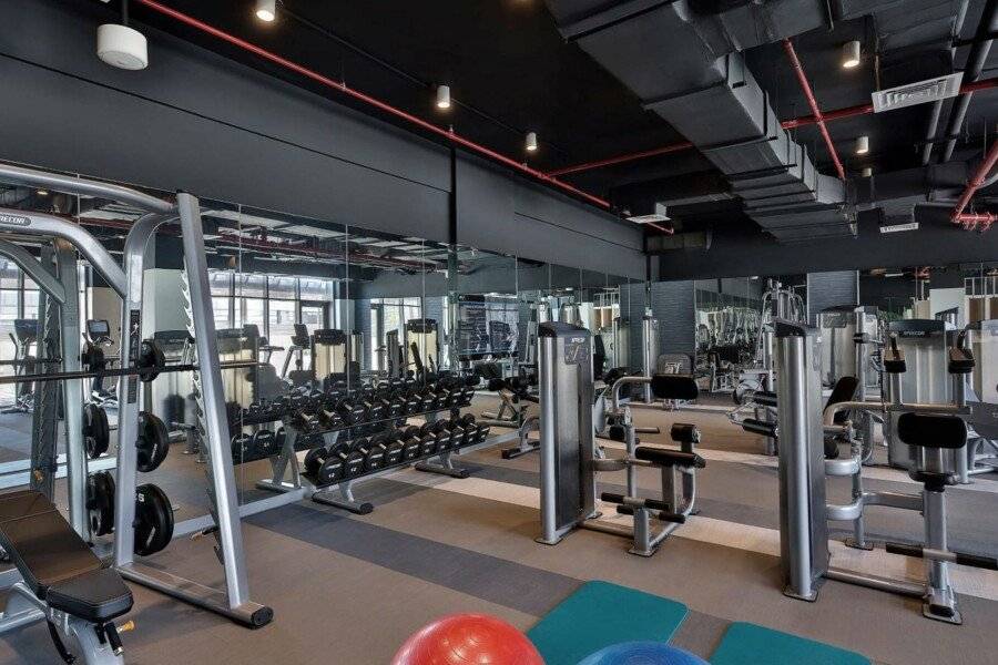 Aloft Dubai Airport fitness centre