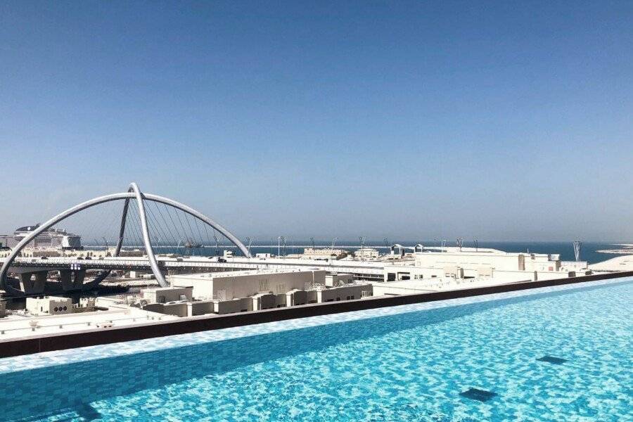 ibis Styles Dubai Deira infinity pool,ocean view