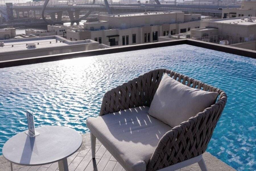 ibis Styles Dubai Deira rooftop pool,ocean view