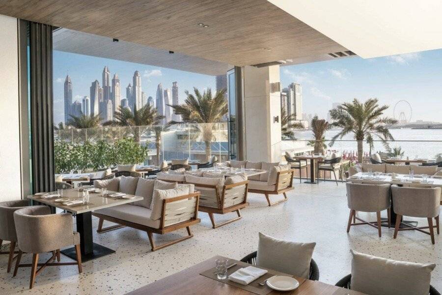 Radisson Beach Resort Palm Jumeirah restaurant,ocean view