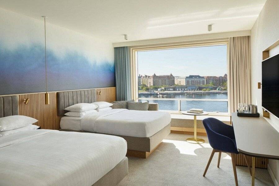 Copenhagen Marriott Hotel hotel bedroom,ocean view