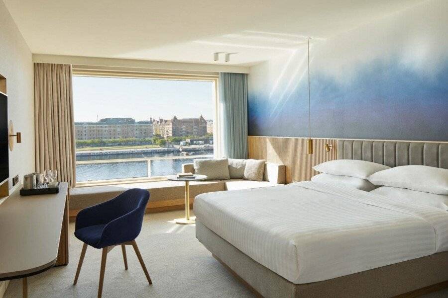 Copenhagen Marriott Hotel hotel bedroom,ocean view