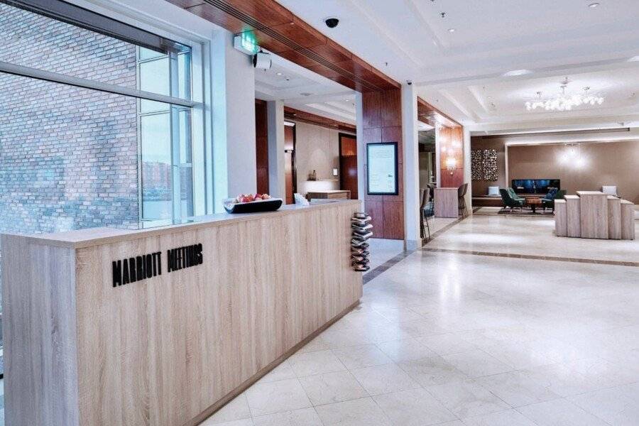 Copenhagen Marriott Hotel lobby,front desk