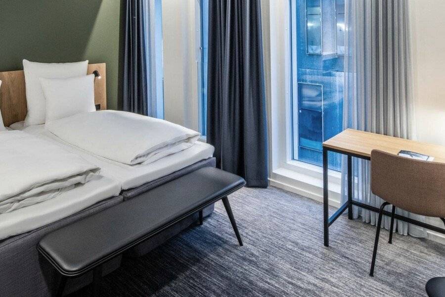 Comwell Copenhagen Portside Dolce by Wyndham hotel bedroom