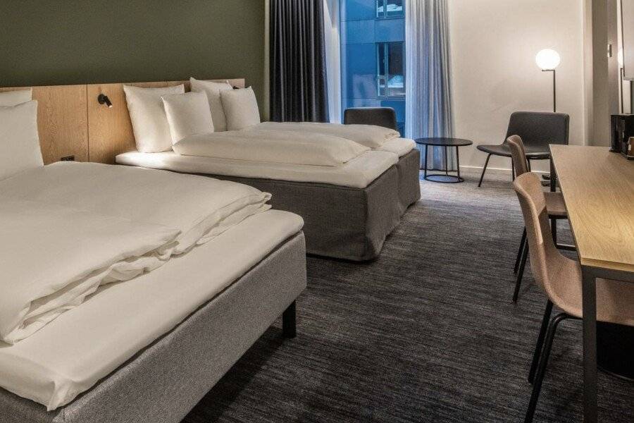 Comwell Copenhagen Portside Dolce by Wyndham hotel bedroom