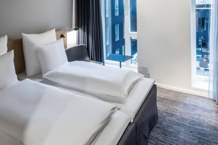 Comwell Copenhagen Portside Dolce by Wyndham hotel bedroom