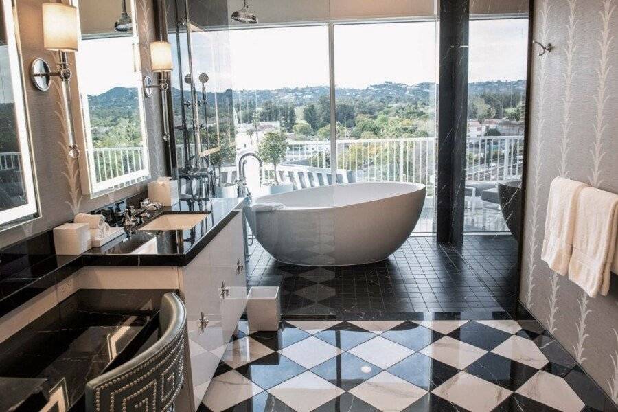 The Beverly Hilton bathtub