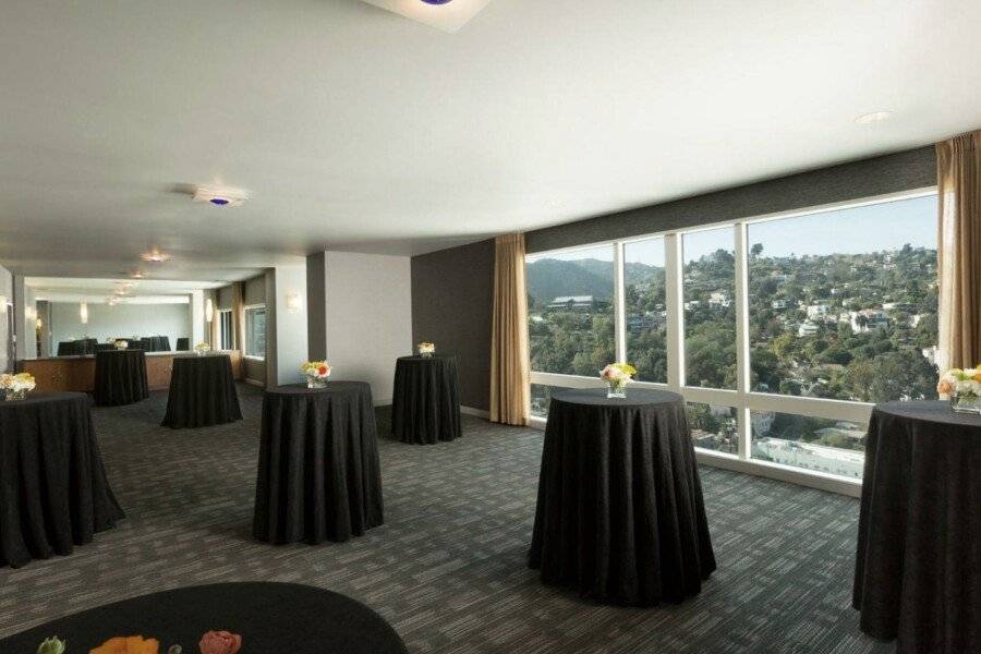 Loews Hollywood Hotel conference room,ocean view