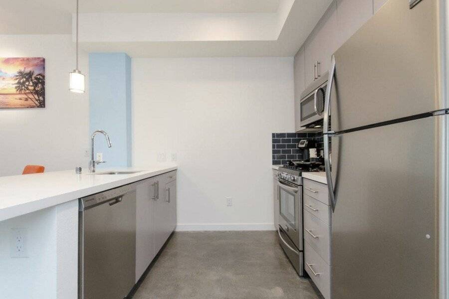 Modern Apartment Rentals kitchen