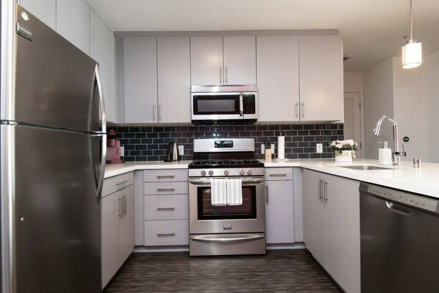 Modern Apartment Rentals kitchen,