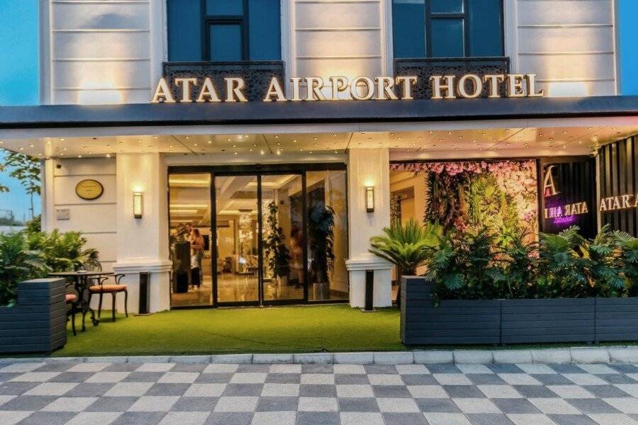 Atar Airport Hotel facade,hotel facade