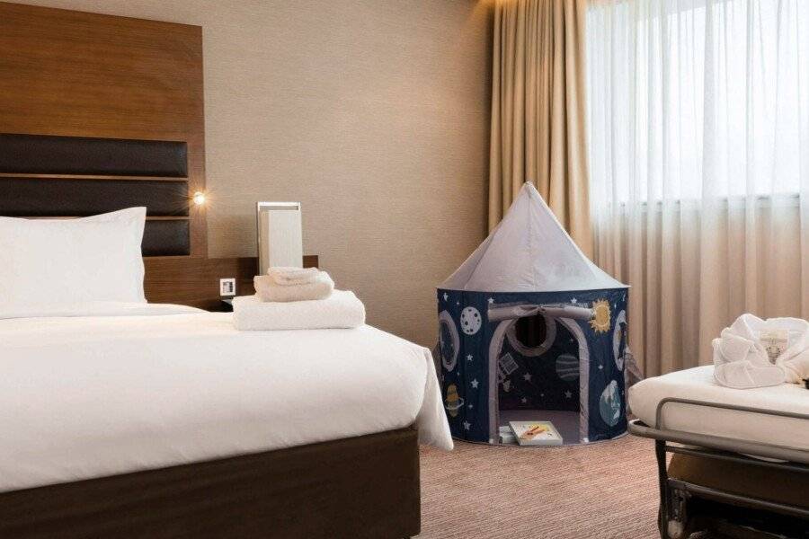 Sofitel London Heathrow hotel bedroom,kids play area