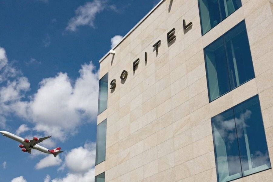 Sofitel London Heathrow facade, airport