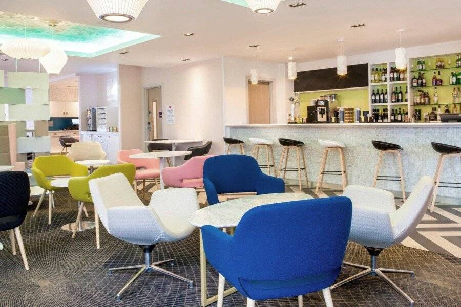 ibis Styles London Heathrow Airport lobby, bar