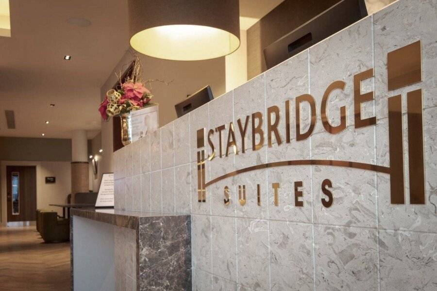 Staybridge Suites London Heathrow lobby,front desk,