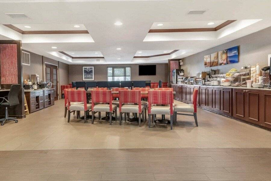 Comfort Suites - Harrison restaurant,lobby,breakfast