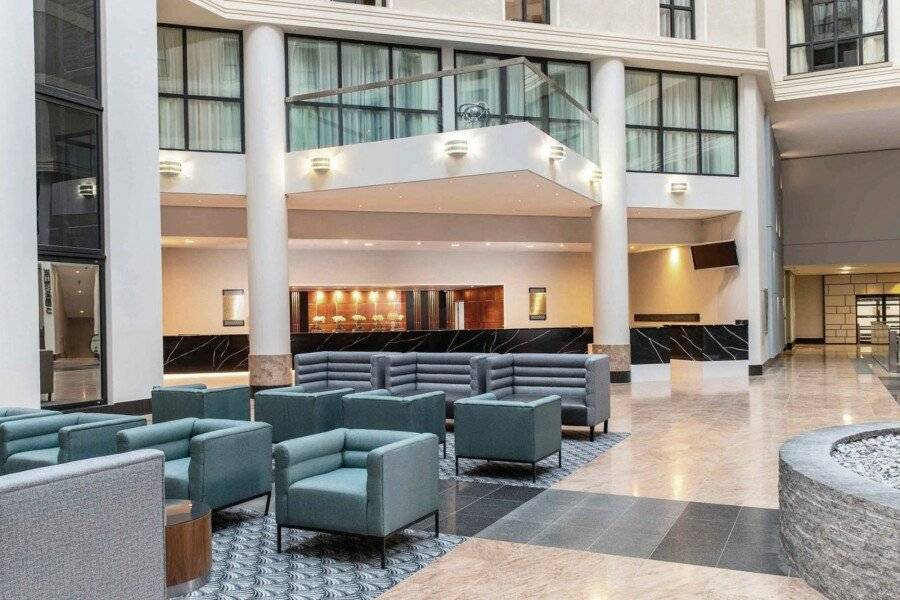 Sofitel London Gatwick lobby,front desk