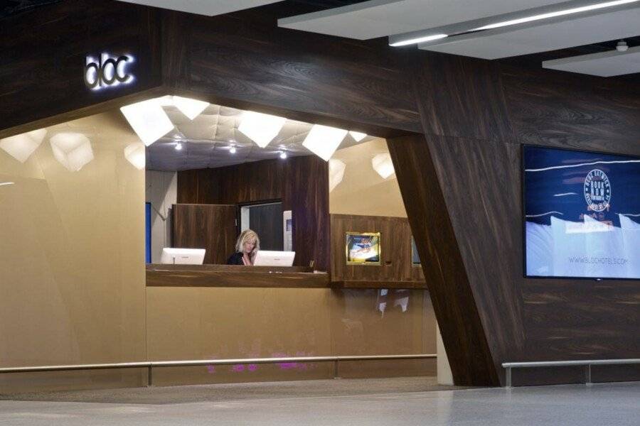 Bloc Hotel London Gatwick Airport front desk