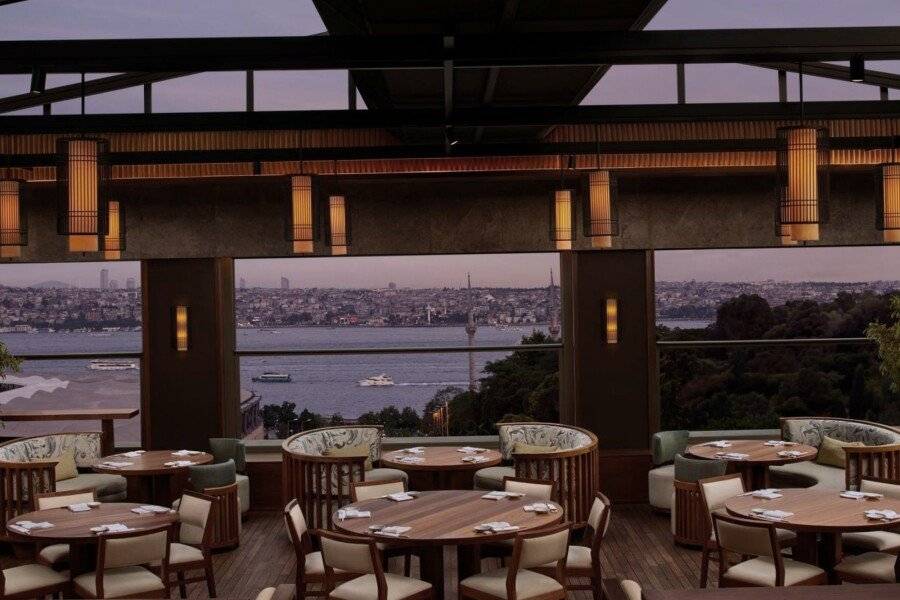 The Ritz-Carlton, Istanbul at the Bosphorus restaurant,ocean view