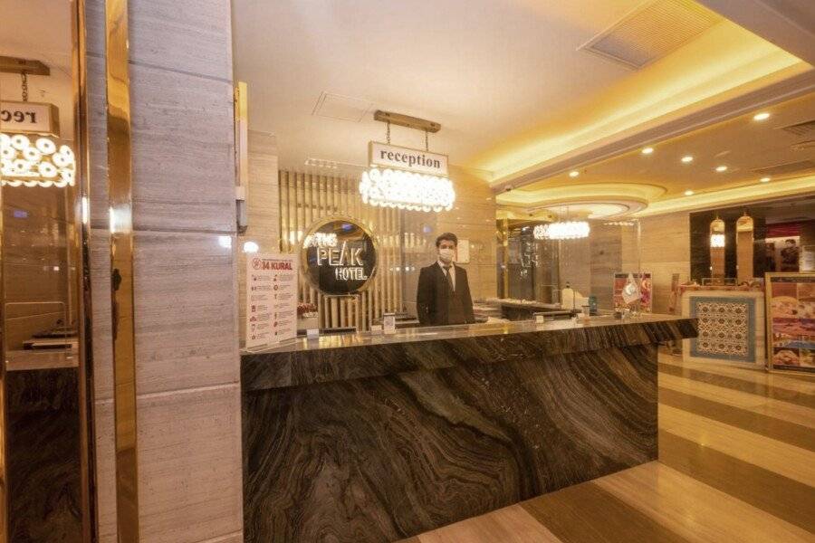 Ramada By Wyndham Istanbul Pera Taksim front desk,lobby,