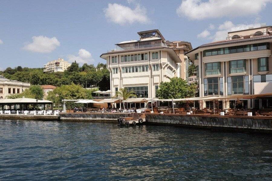 Radisson Blu Bosphorus Hotel facade, restaurant, ocean view