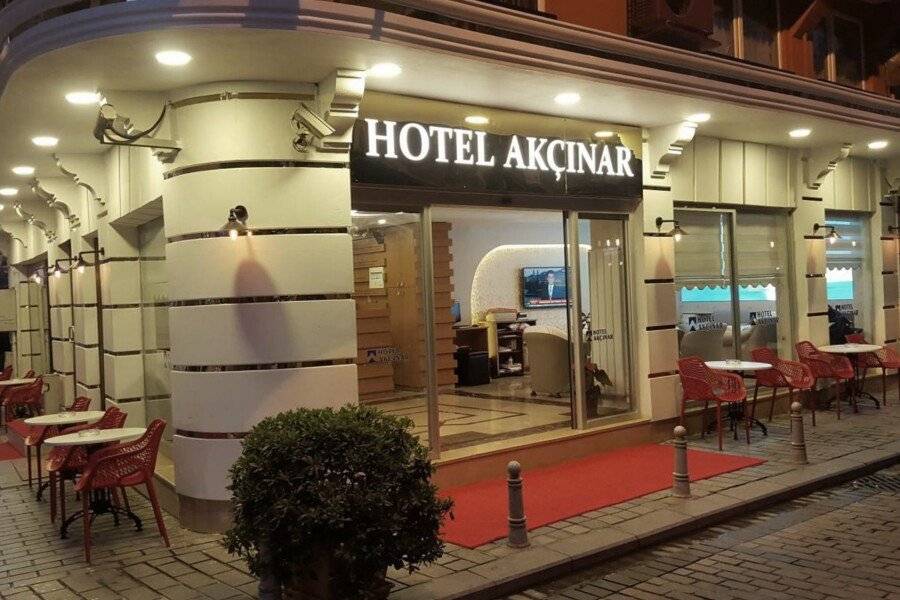 Hotel Akcinar facade, lobby