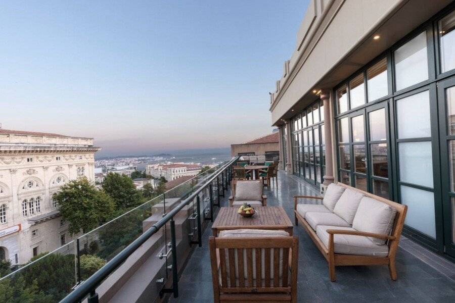 Park Hyatt Istanbul - Macka Palas balcony,ocean view