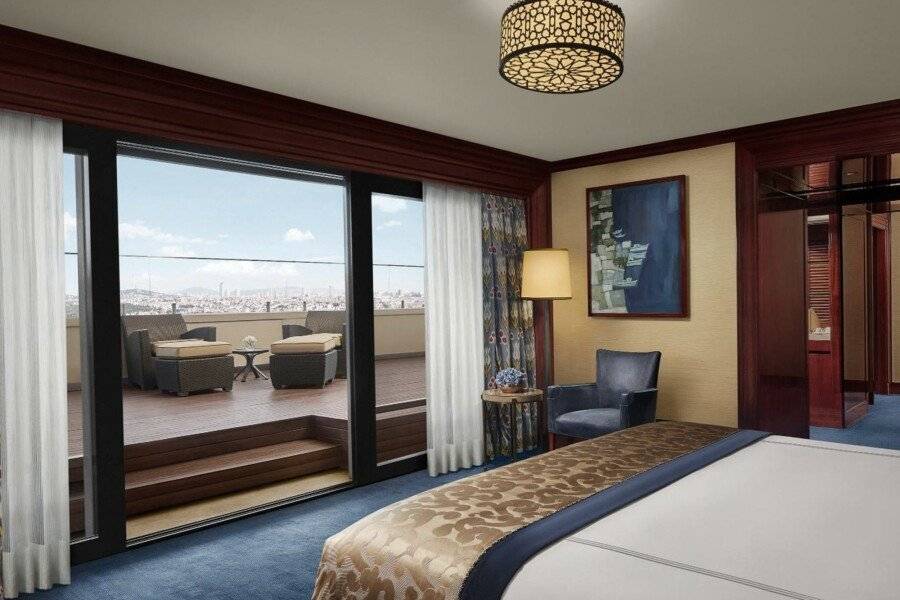 Divan Istanbul hotel bedroom,balcony,ocean view