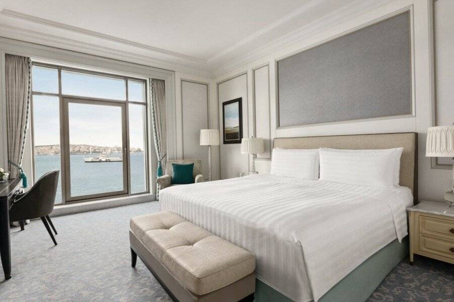 Shangri-La Bosphorus hotel bedroom,ocean view