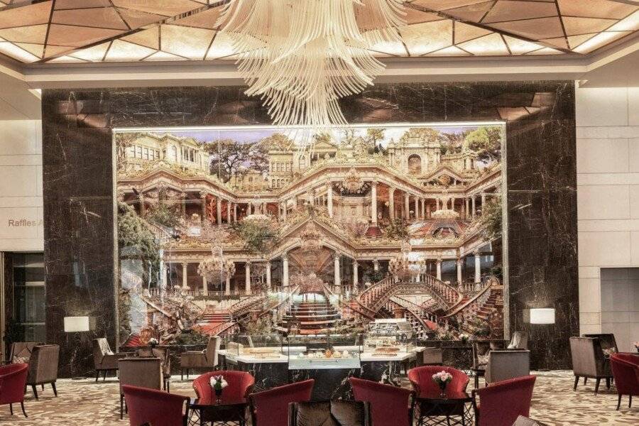 Raffles Istanbul lobby,