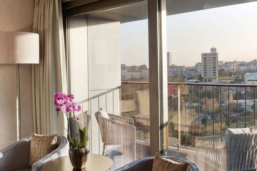 The St. Regis Istanbul hotel bedroom,balcony,ocean view