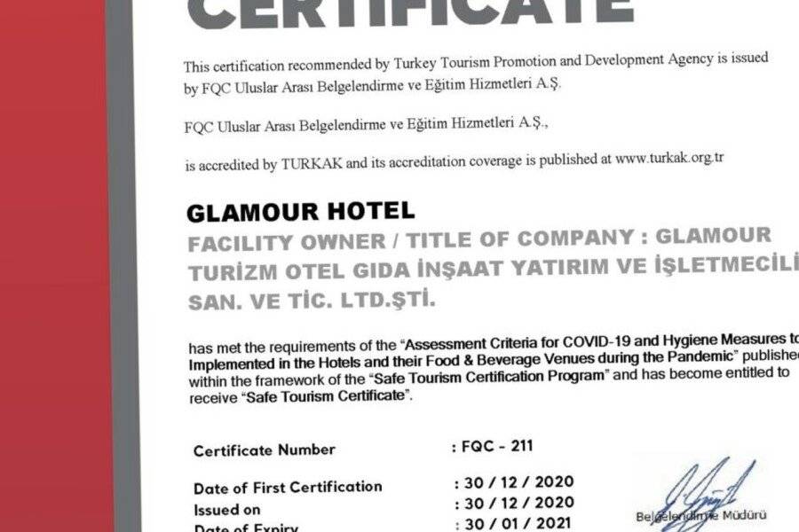 Glamour Hotel Istanbul Sirkeci 