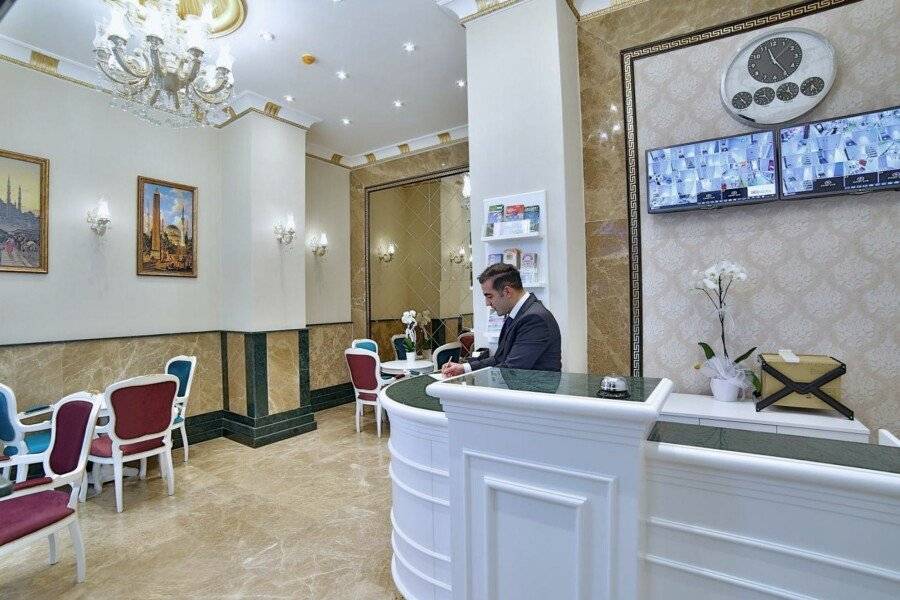 Glamour Hotel Istanbul Sirkeci lobby,front desk,