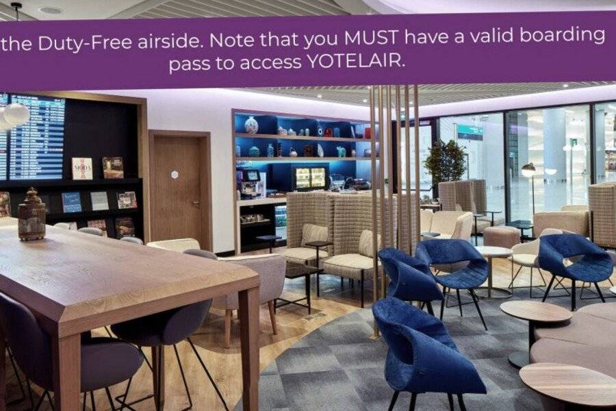 Yotel Istanbul Airport hotel (airside) 