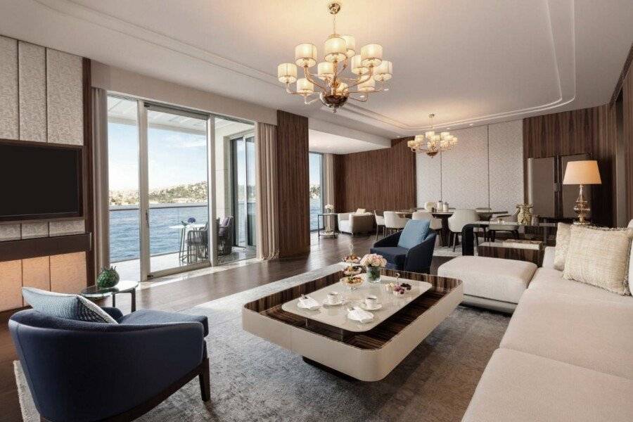 Mandarin Oriental Bosphorus hotel bedroom,ocean view